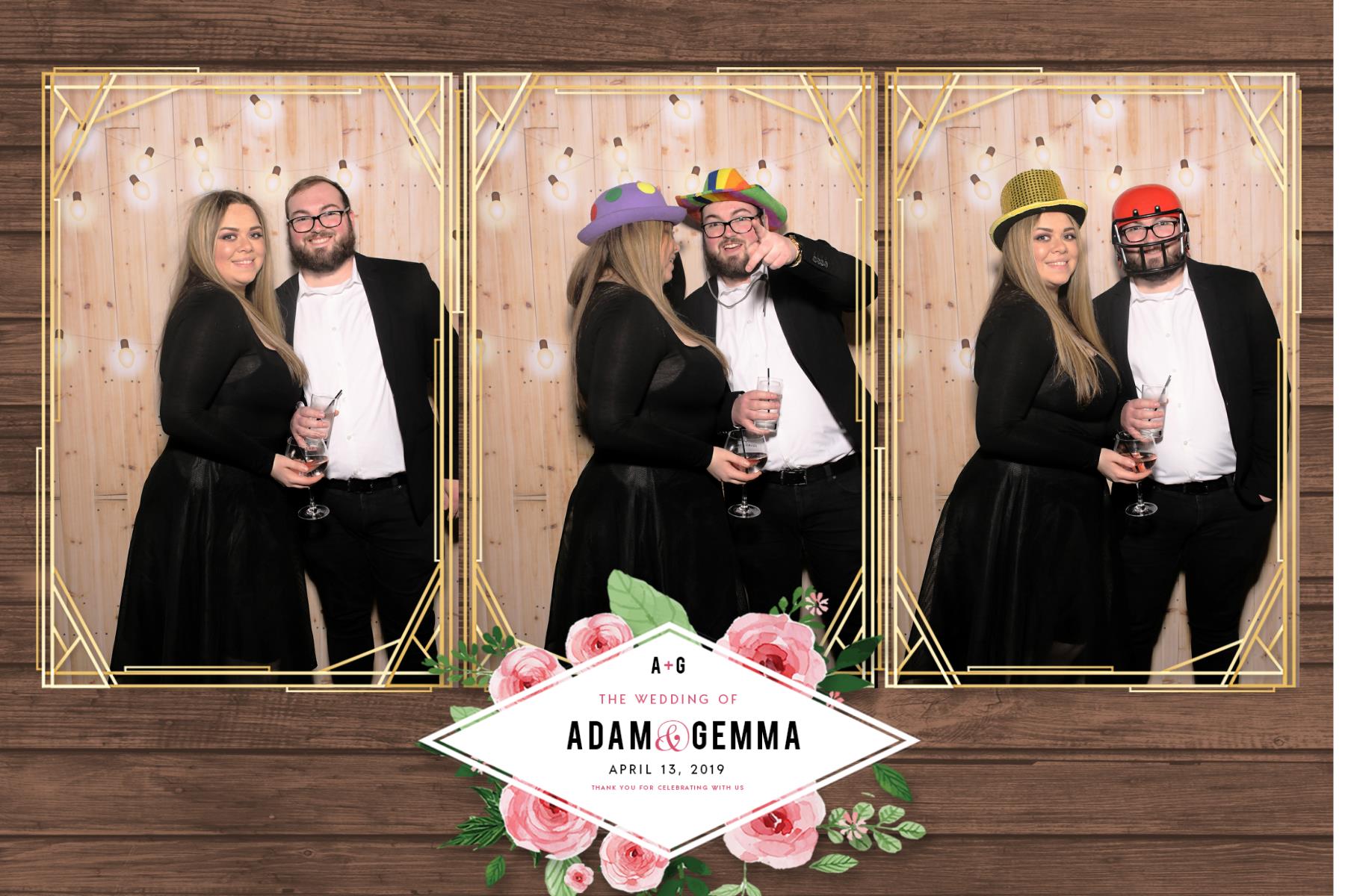 Adam and Gemma | View more photos from the event at gallery.blissbooth.co.uk/u/BlissBooth/Adam-and-Gemma